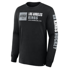Los Angeles Kings Fanatics Goal Crease Legacy Long Sleeve T-Shirt Sale