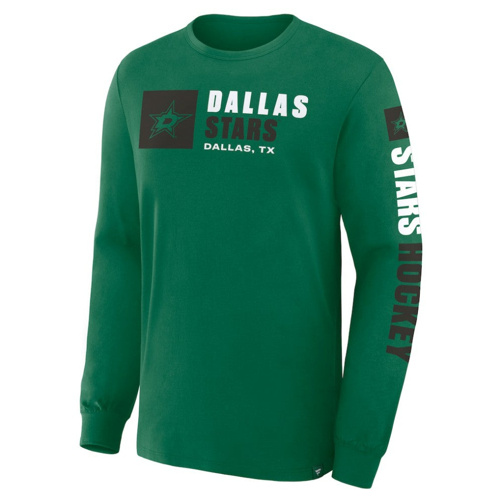 Dallas Stars Fanatics Goal Crease Legacy Long Sleeve T-Shirt Online