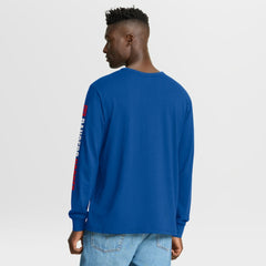 New York Rangers Fanatics Goal Crease Legacy Long Sleeve T-Shirt On Sale