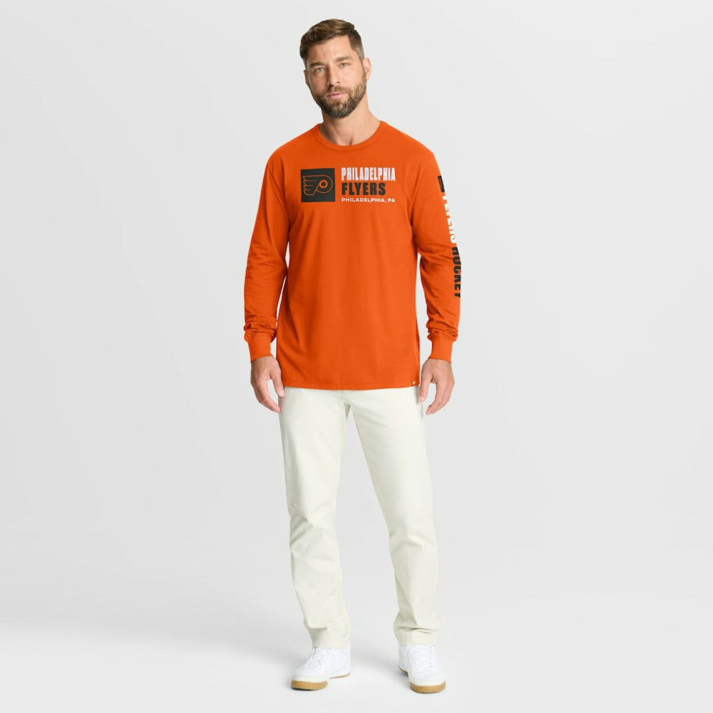 Philadelphia Flyers Fanatics Goal Crease Legacy Long Sleeve T-Shirt Online