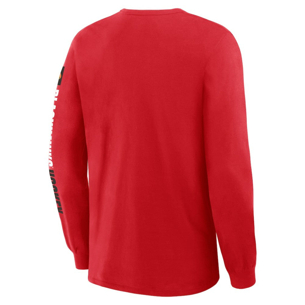 Chicago Blackhawks Fanatics Goal Crease Legacy Long Sleeve T-Shirt Online