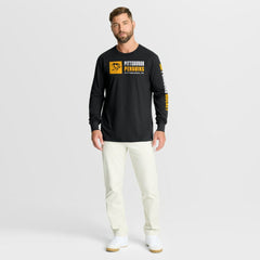 Pittsburgh Penguins Fanatics Goal Crease Legacy Long Sleeve T-Shirt Online