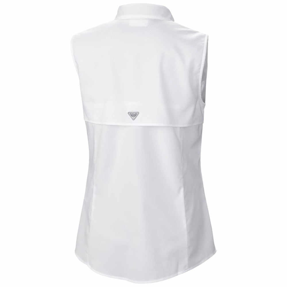 Utah Mammoth Columbia Women's Tamiami Omni-Shade Sleeveless Button-Up Shirt Sale