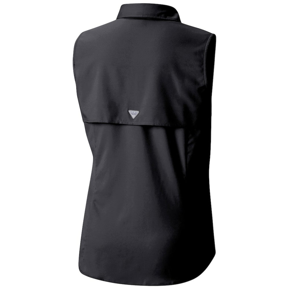 Utah Mammoth Columbia Women's Tamiami Omni-Shade Sleeveless Button-Up Shirt On Sale
