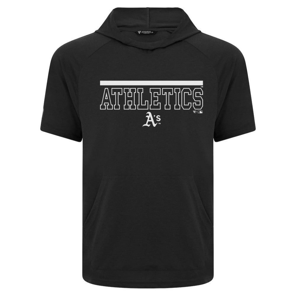 Athletics Levelwear Phase Vanguard Hoodie T-Shirt | MLB New