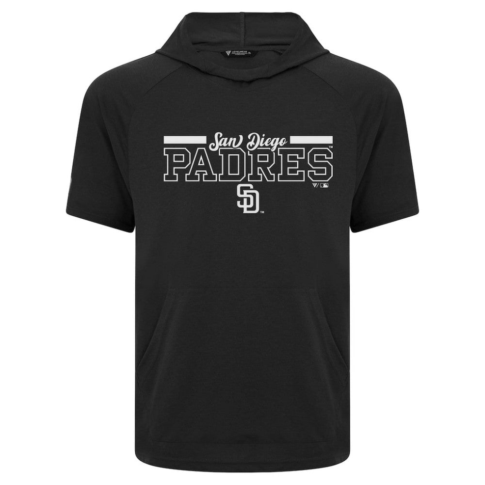 San Diego Padres Levelwear Phase Vanguard Hoodie T-Shirt | MLB Discount