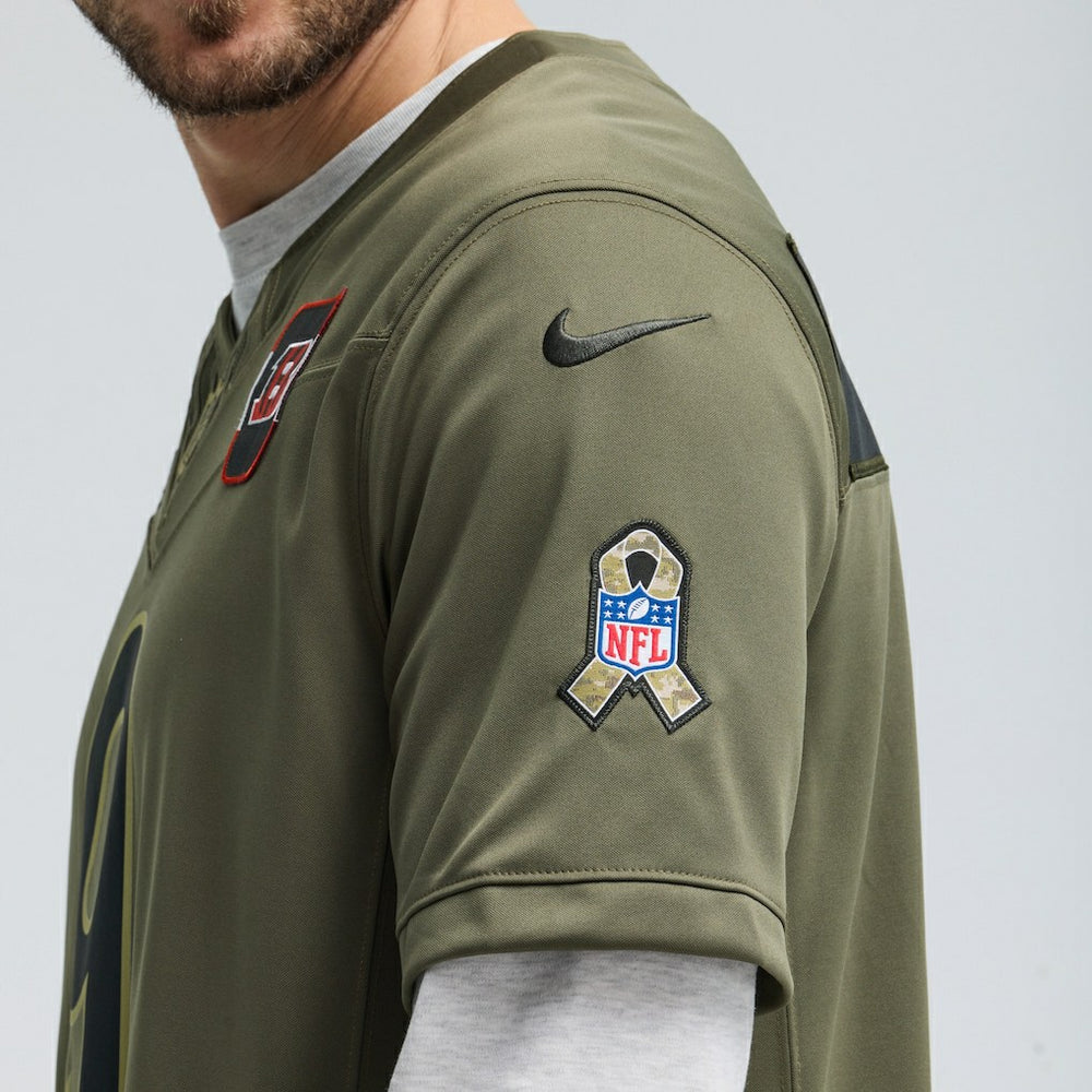 Cincinnati Bengals Nike Joe Burrow  2025 Salute to Service Limited Jersey