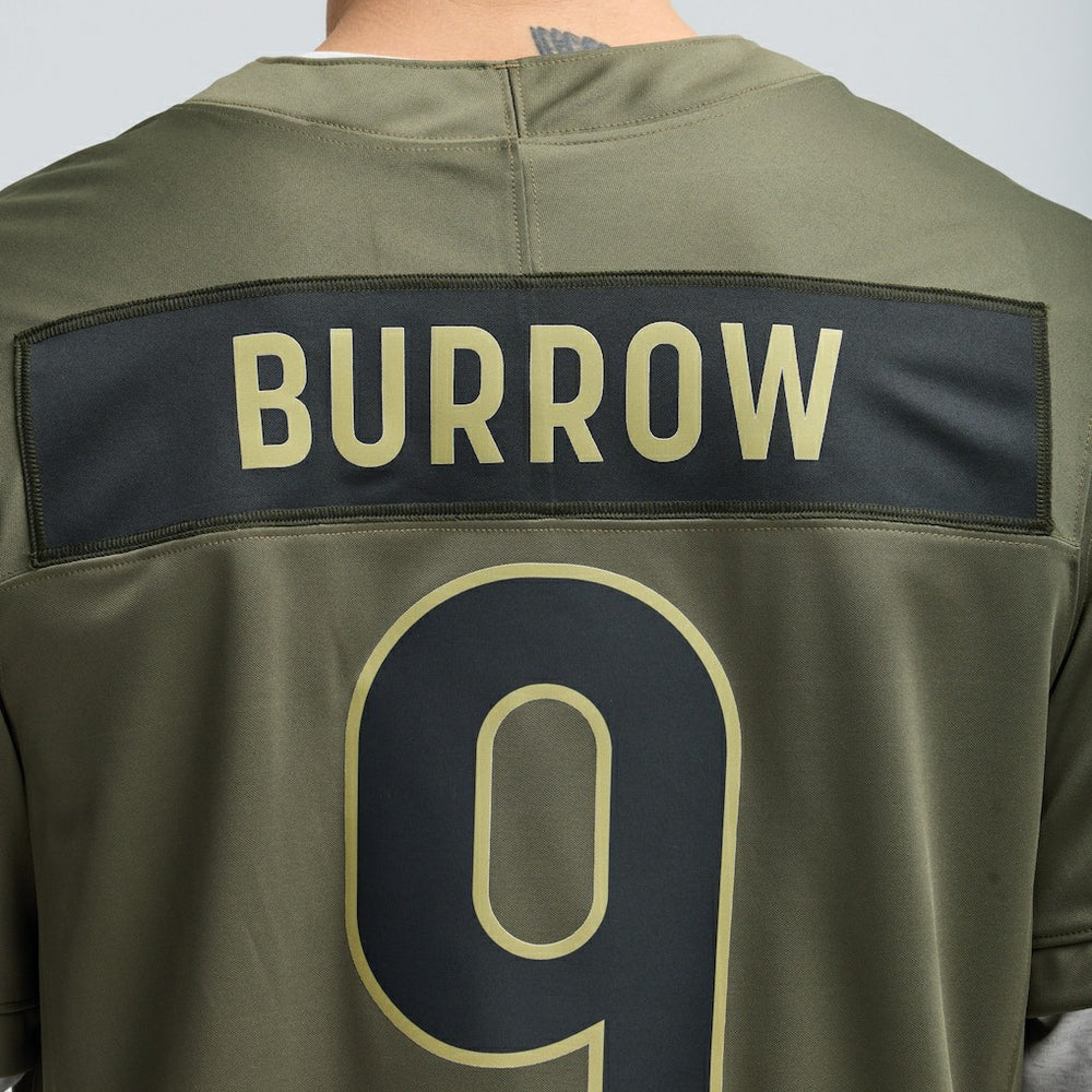 Cincinnati Bengals Nike Joe Burrow  2025 Salute to Service Limited Jersey