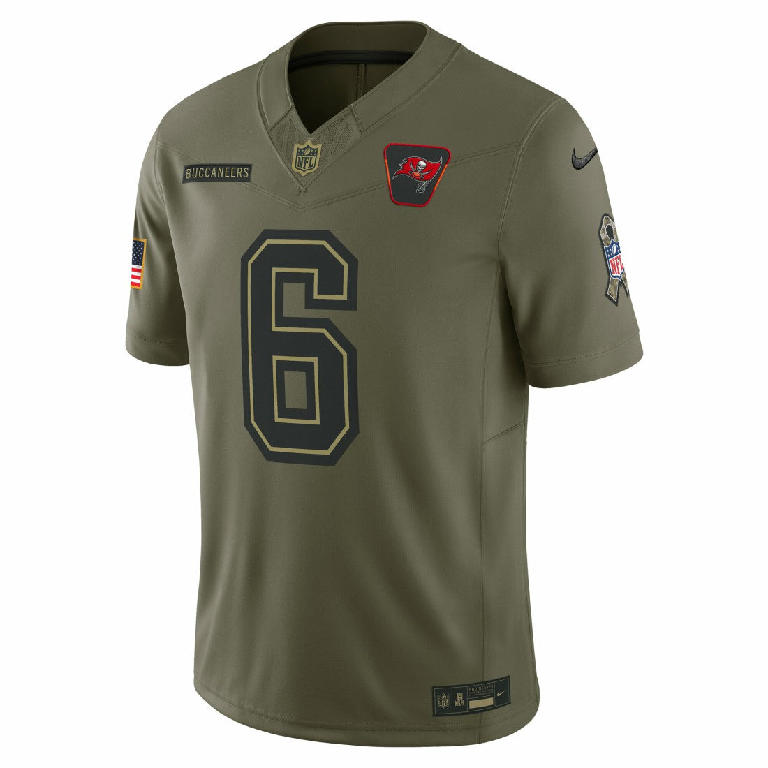 Tampa Bay Buccaneers Nike Baker Mayfield  2025 Salute to Service Limited Jersey