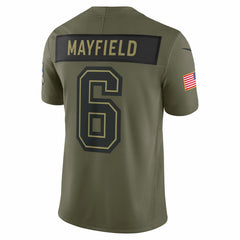 Tampa Bay Buccaneers Nike Baker Mayfield  2025 Salute to Service Limited Jersey
