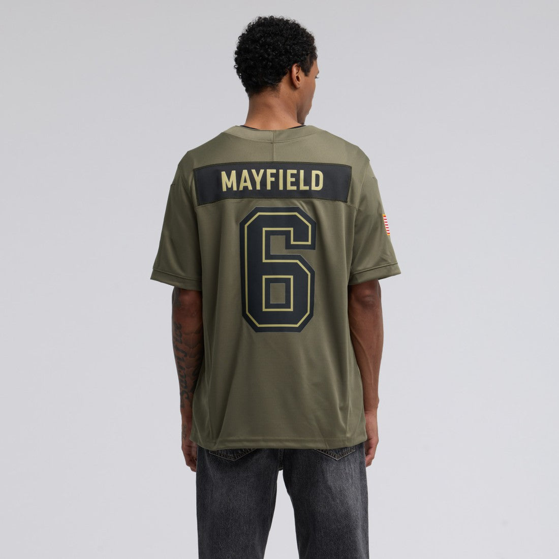 Tampa Bay Buccaneers Nike Baker Mayfield  2025 Salute to Service Limited Jersey