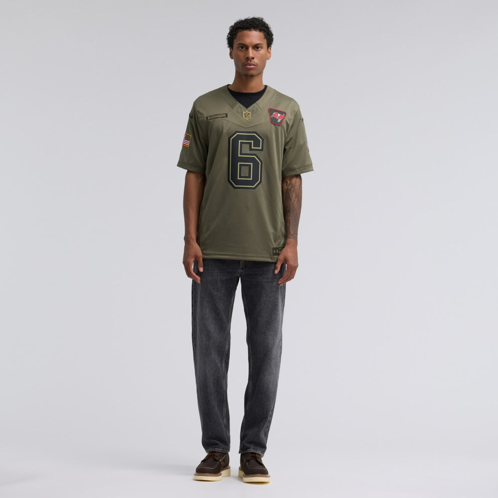 Tampa Bay Buccaneers Nike Baker Mayfield  2025 Salute to Service Limited Jersey