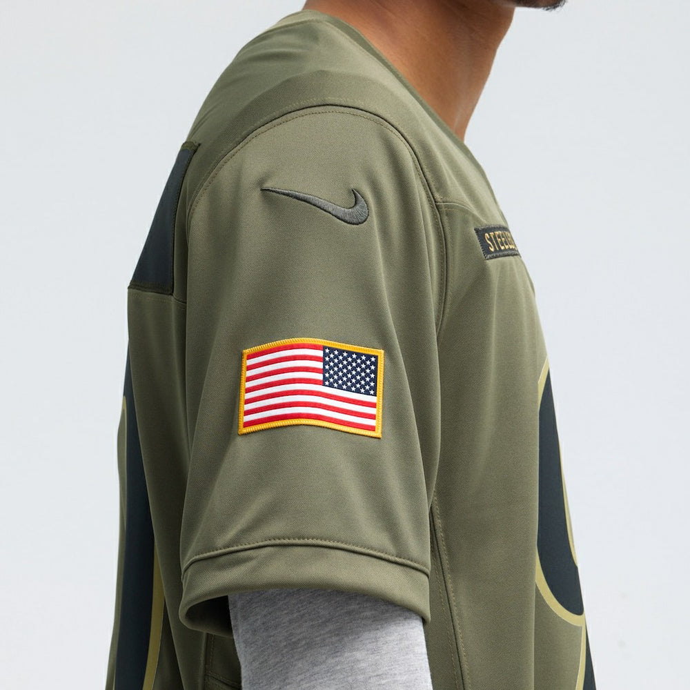 Pittsburgh Steelers Nike T.J. Watt  2025 Salute to Service Limited Jersey