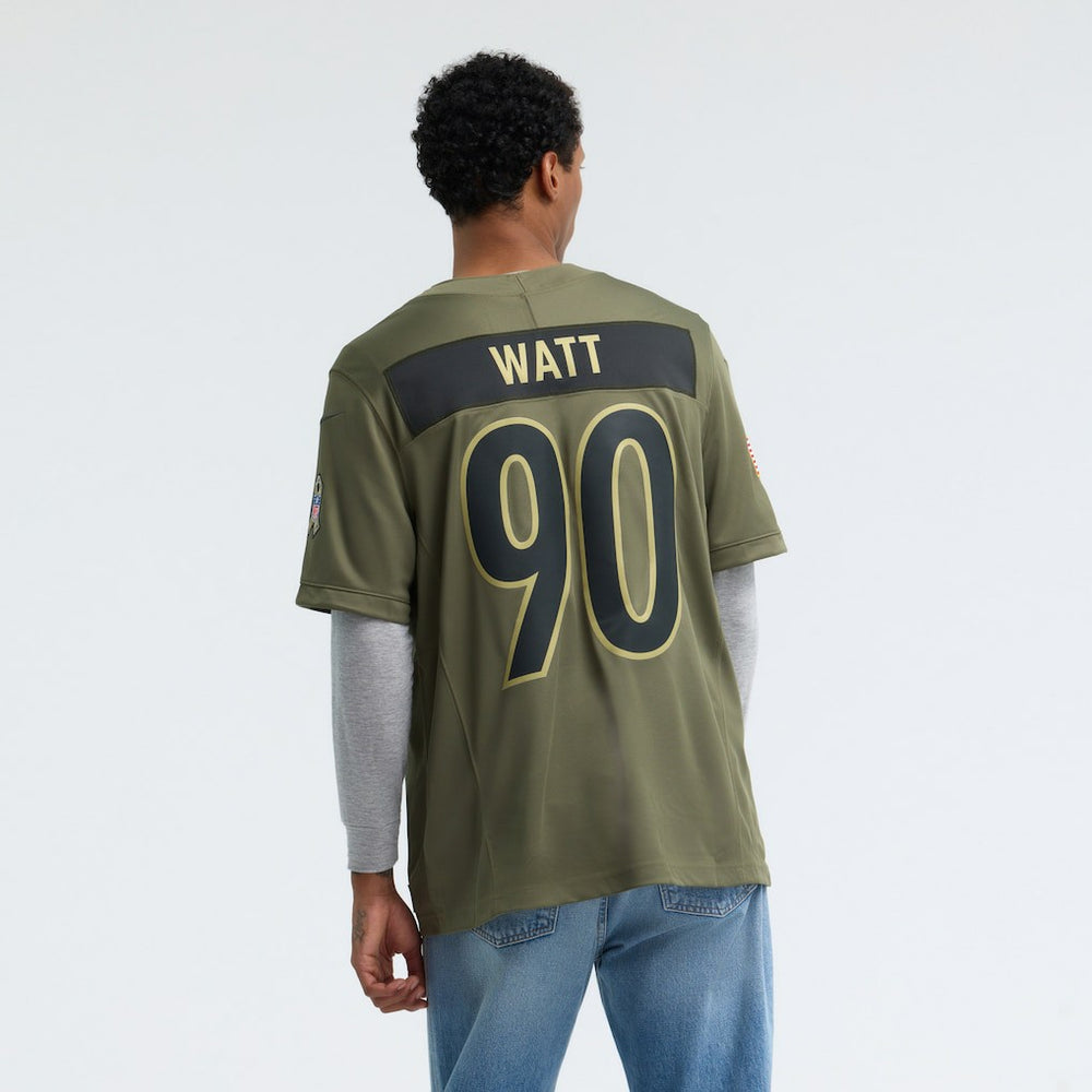 Pittsburgh Steelers Nike T.J. Watt  2025 Salute to Service Limited Jersey
