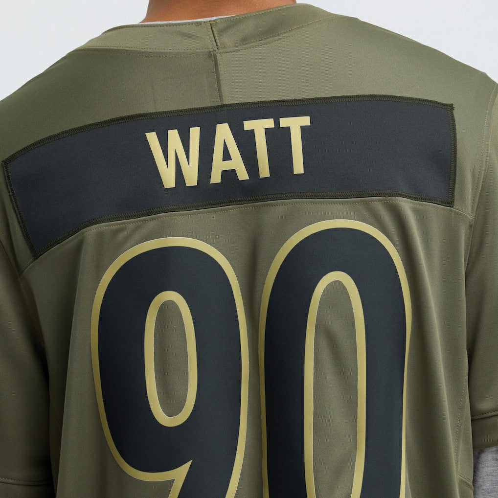 Pittsburgh Steelers Nike T.J. Watt  2025 Salute to Service Limited Jersey
