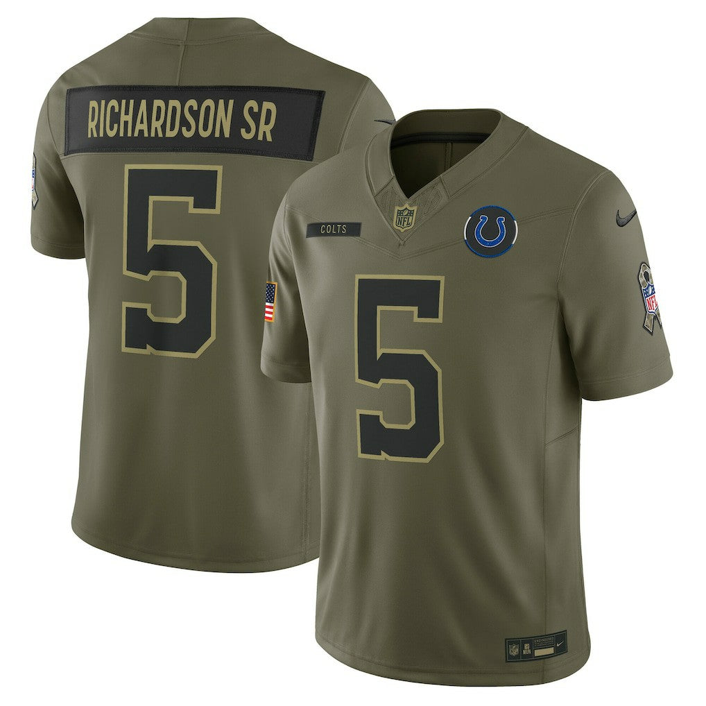 Indianapolis Colts Nike Anthony Richardson Sr.  2025 Salute to Service Limited Jersey