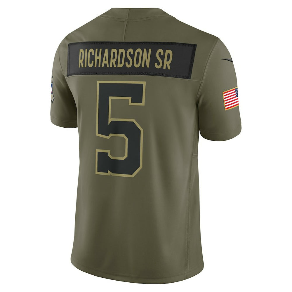 Indianapolis Colts Nike Anthony Richardson Sr.  2025 Salute to Service Limited Jersey