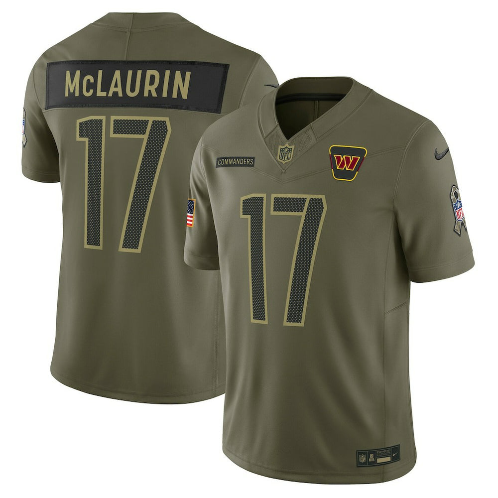 Washington Commanders Nike Terry McLaurin  2025 Salute to Service Limited Jersey