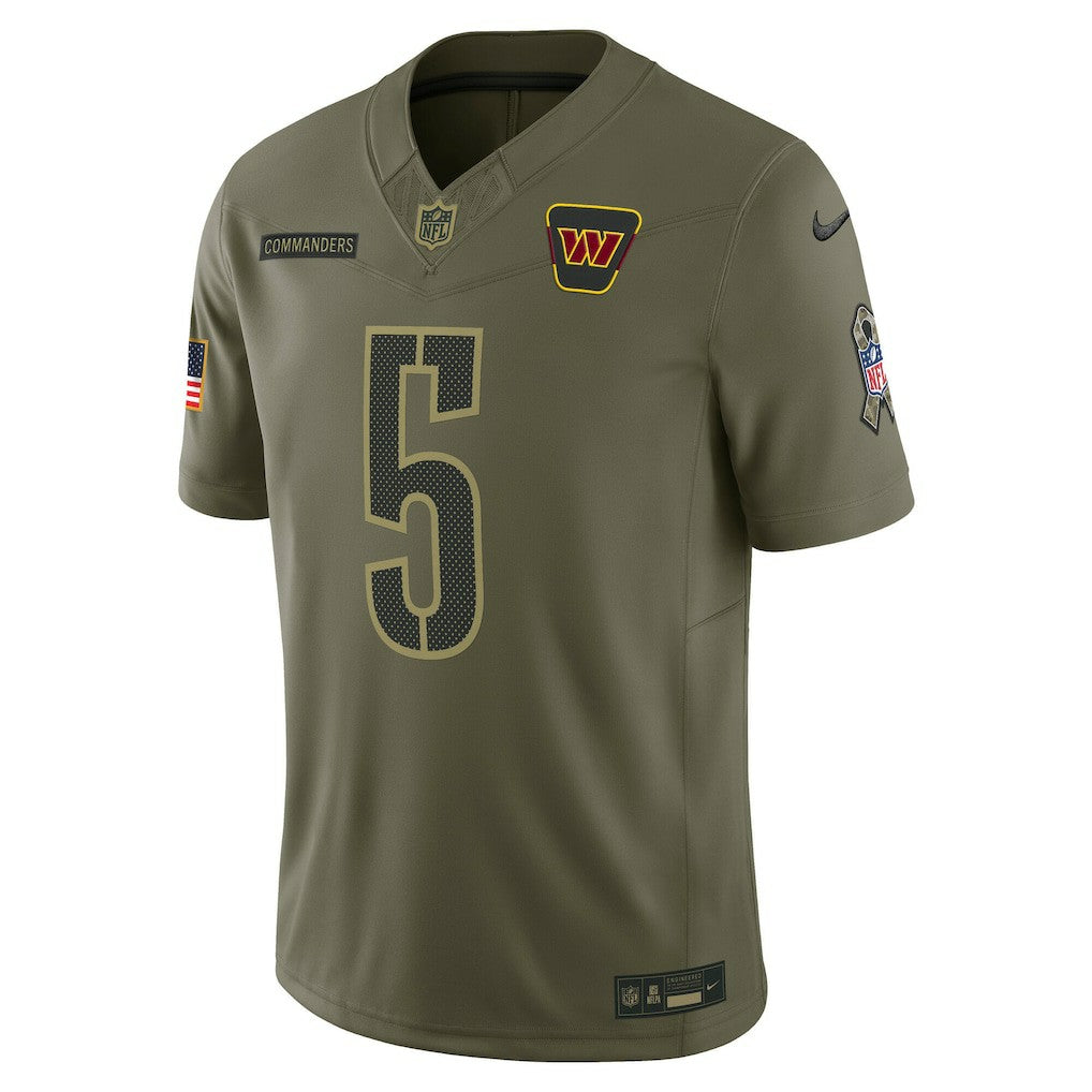 Washington Commanders Nike Jayden Daniels  2025 Salute to Service Limited Jersey