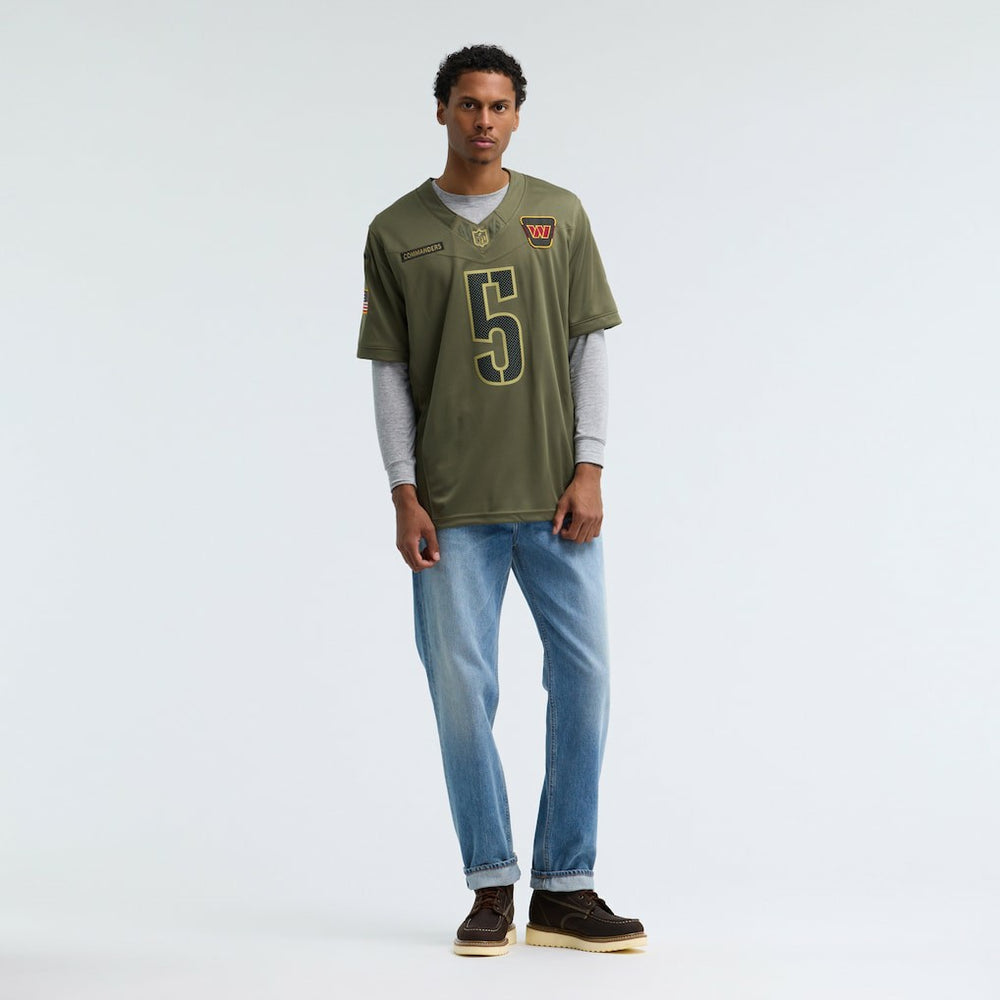 Washington Commanders Nike Jayden Daniels  2025 Salute to Service Limited Jersey