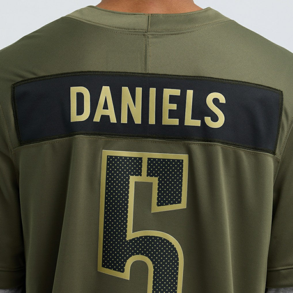 Washington Commanders Nike Jayden Daniels  2025 Salute to Service Limited Jersey
