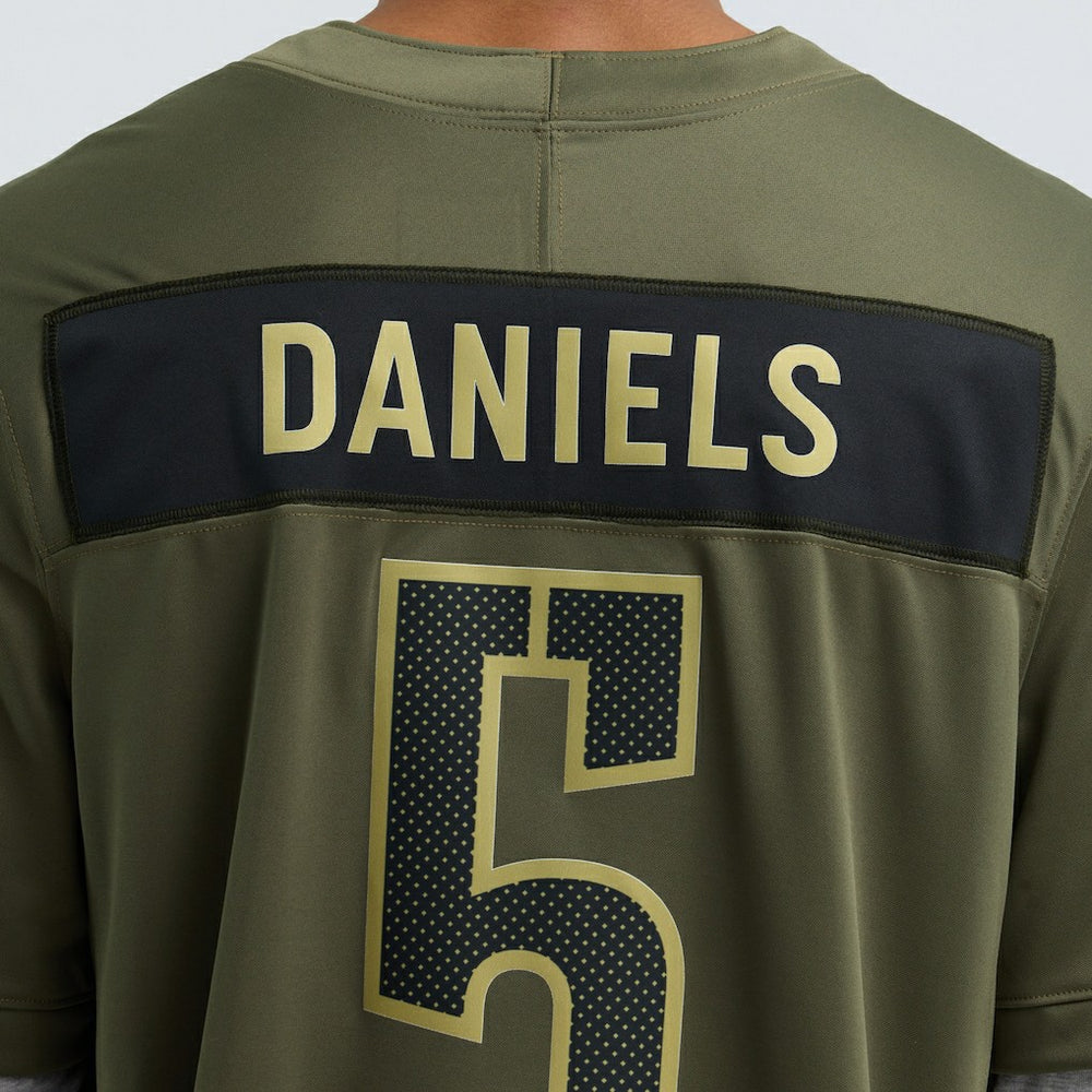 Washington Commanders Nike Jayden Daniels  2025 Salute to Service Limited Jersey