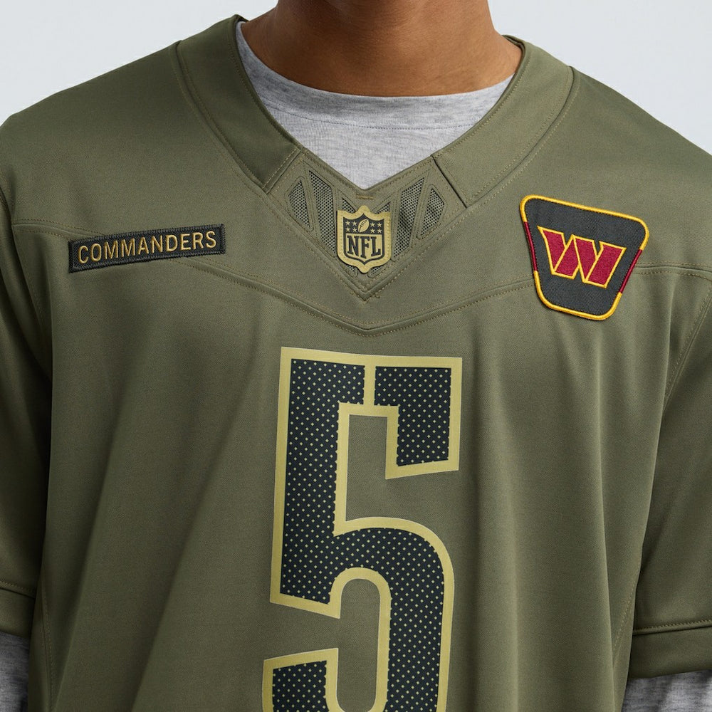 Washington Commanders Nike Jayden Daniels  2025 Salute to Service Limited Jersey