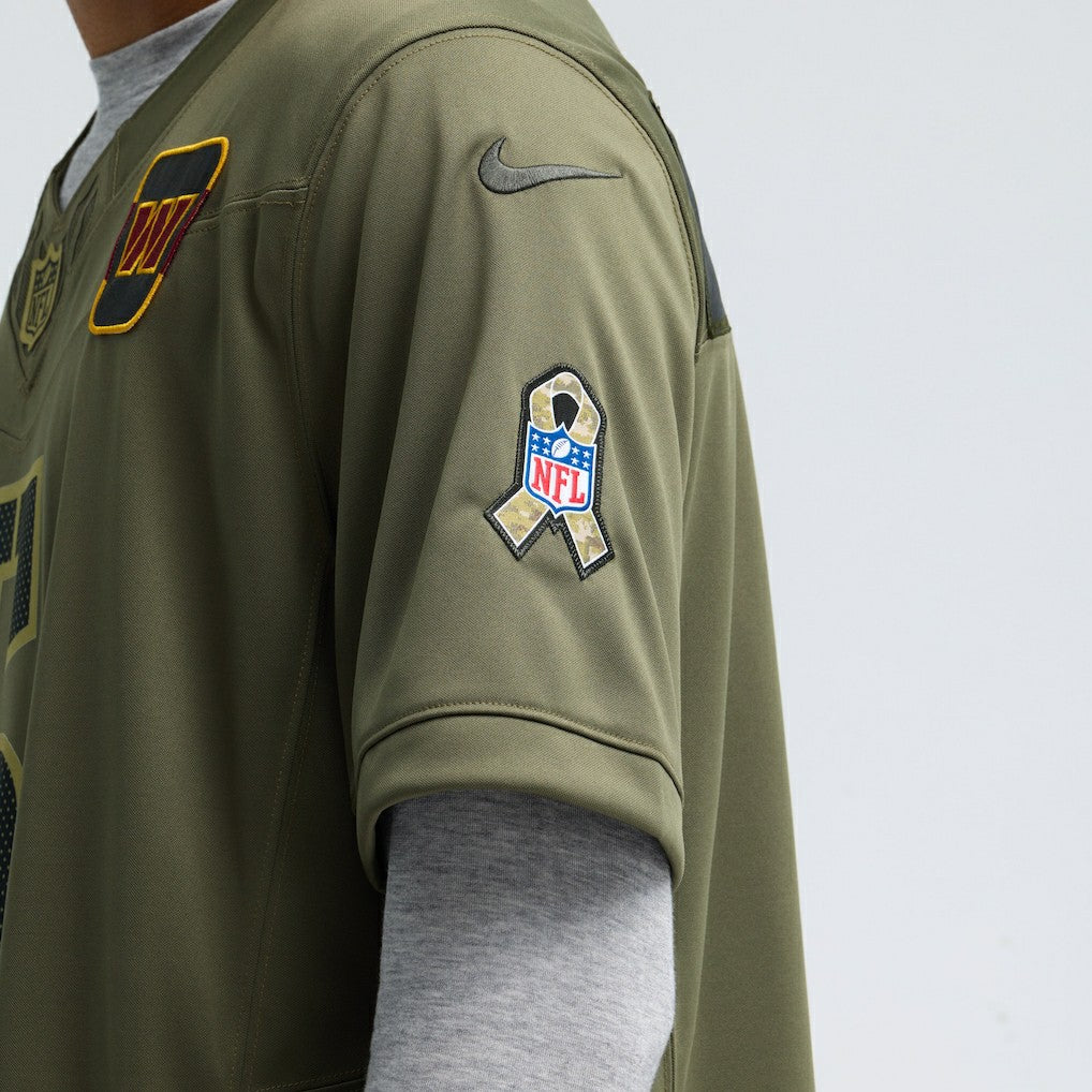 Washington Commanders Nike Jayden Daniels  2025 Salute to Service Limited Jersey