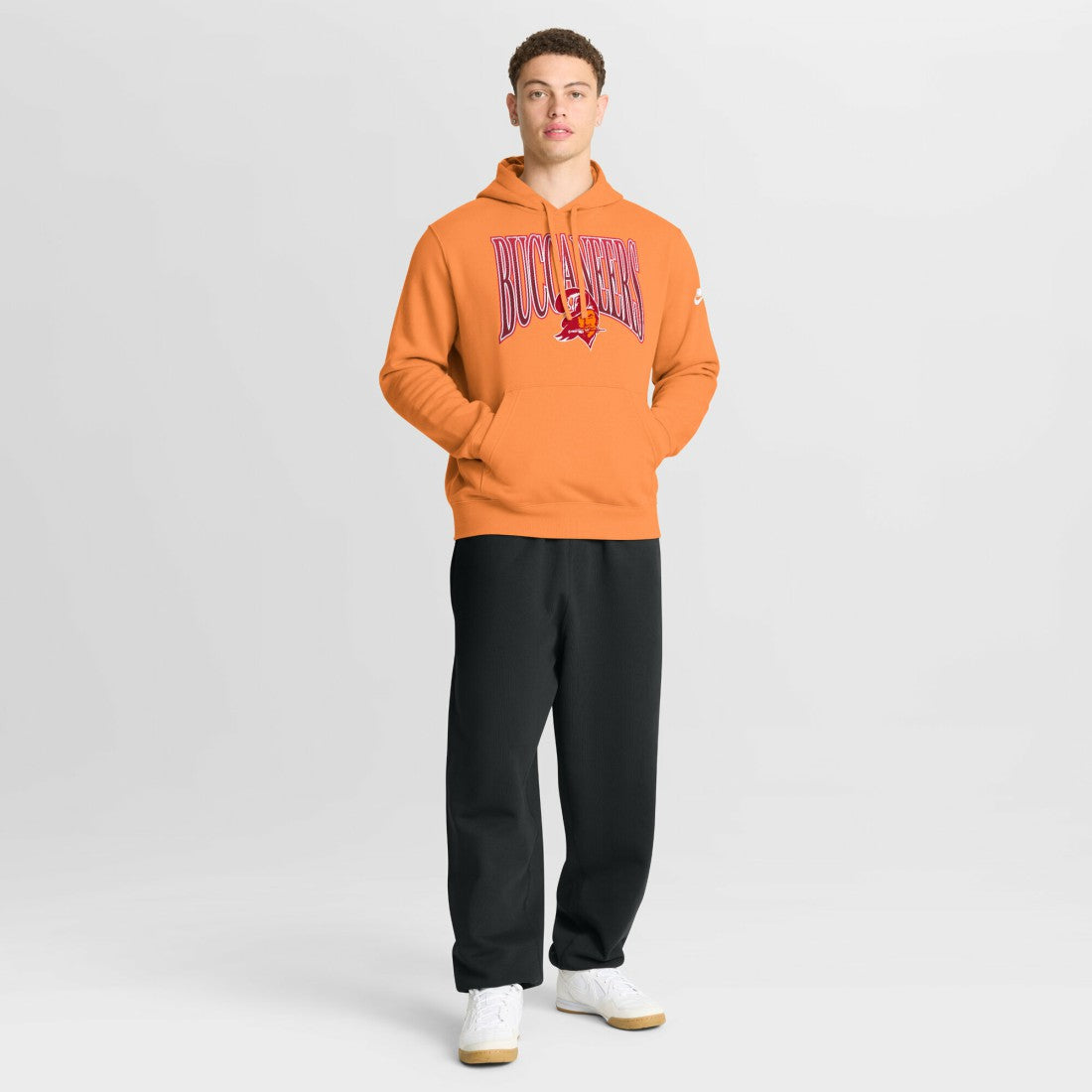 Tampa Bay Buccaneers Nike Full Blitz Club Fleece Pullover Hoodie