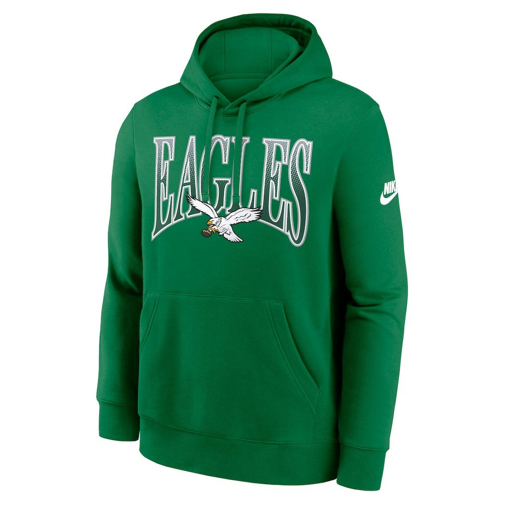 Philadelphia Eagles Nike Full Blitz Club Fleece Pullover Hoodie