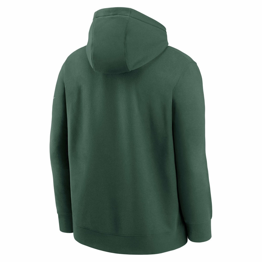 Green Bay Packers Nike Full Blitz Club Fleece Pullover Hoodie
