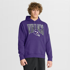 Minnesota Vikings Nike Full Blitz Club Fleece Pullover Hoodie
