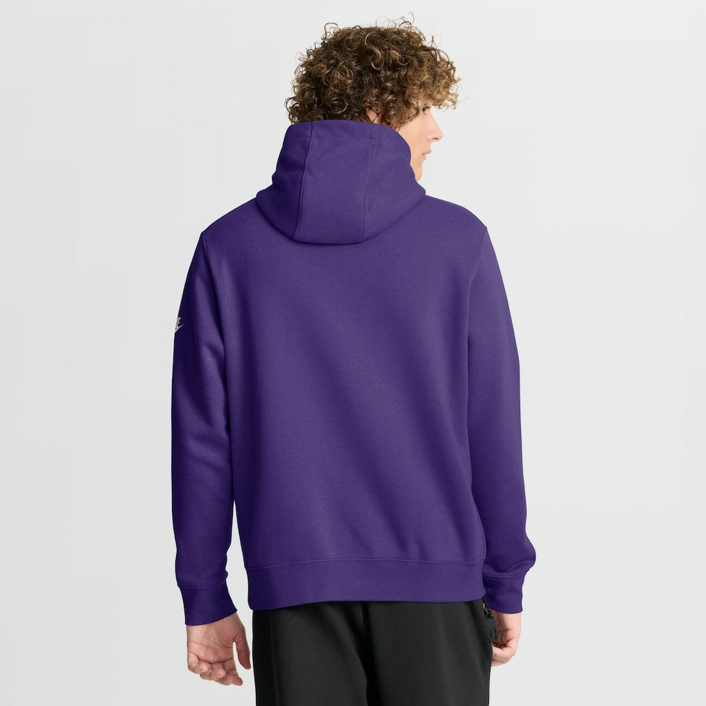 Minnesota Vikings Nike Full Blitz Club Fleece Pullover Hoodie