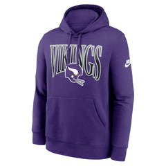 Minnesota Vikings Nike Full Blitz Club Fleece Pullover Hoodie
