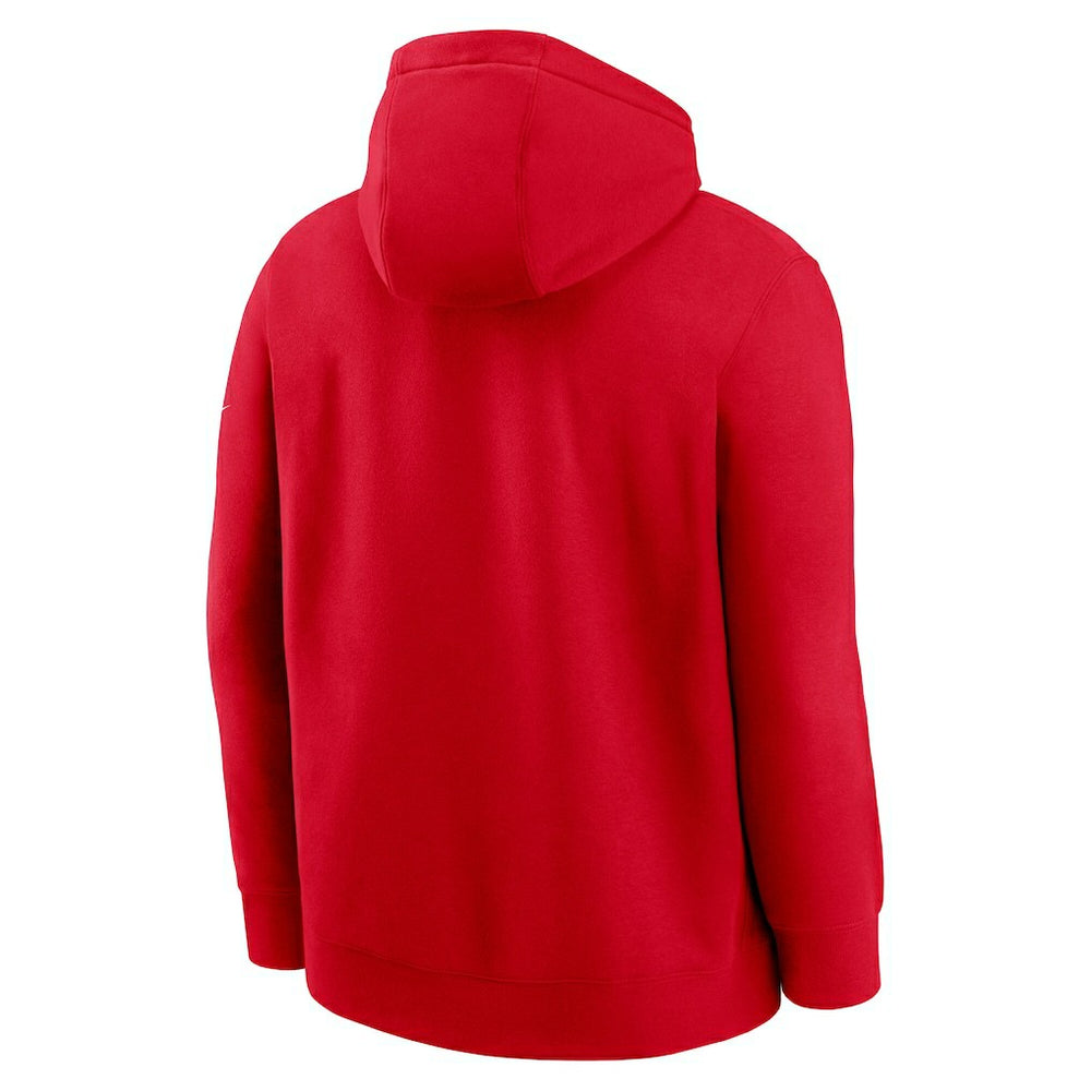 San Francisco 49ers Nike Full Blitz Club Fleece Pullover Hoodie