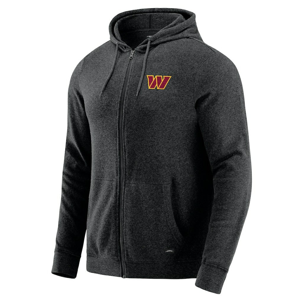 Washington Commanders  J. Palmer Players Lounge Tri-Blend Full-Zip Hoodie