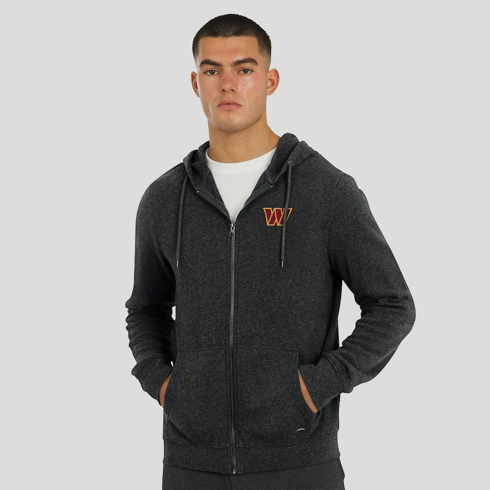 Washington Commanders  J. Palmer Players Lounge Tri-Blend Full-Zip Hoodie