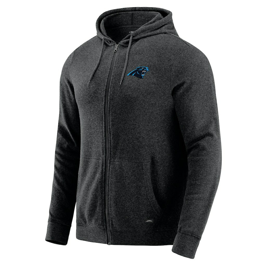 Carolina Panthers  J. Palmer Players Lounge Tri-Blend Full-Zip Hoodie