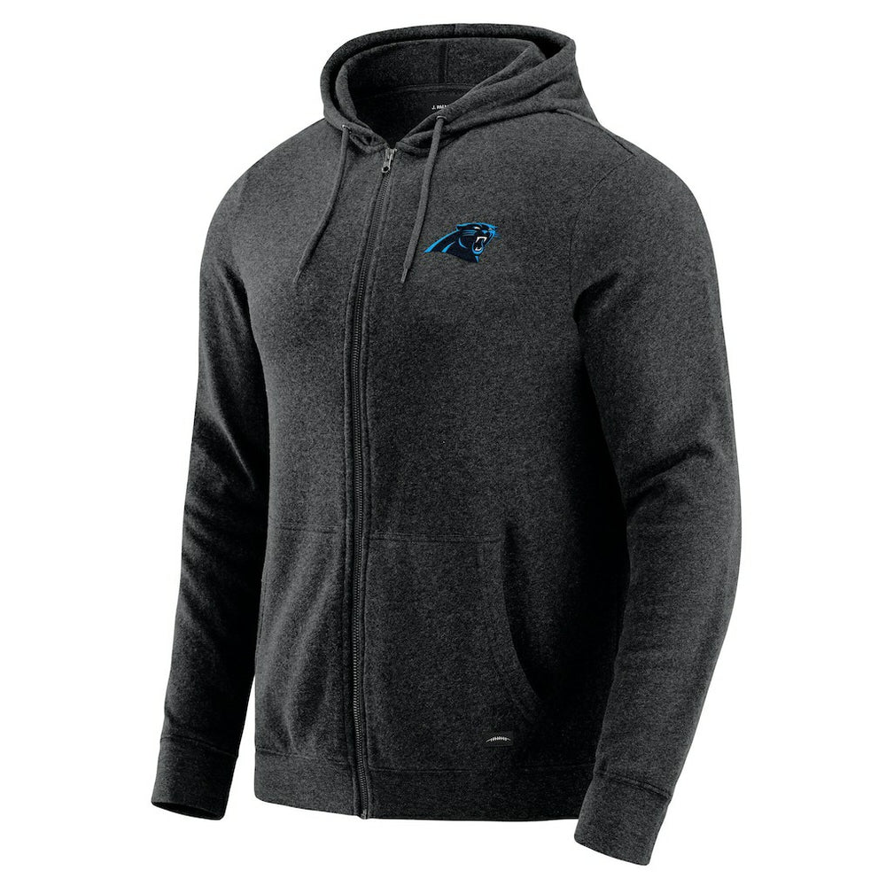 Carolina Panthers  J. Palmer Players Lounge Tri-Blend Full-Zip Hoodie