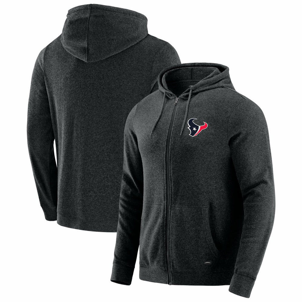 Houston Texans  J. Palmer Players Lounge Tri-Blend Full-Zip Hoodie