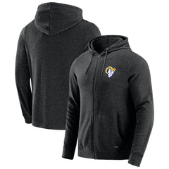 Los Angeles Rams  J. Palmer Players Lounge Tri-Blend Full-Zip Hoodie