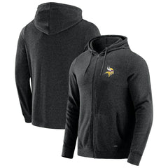 Minnesota Vikings  J. Palmer Players Lounge Tri-Blend Full-Zip Hoodie