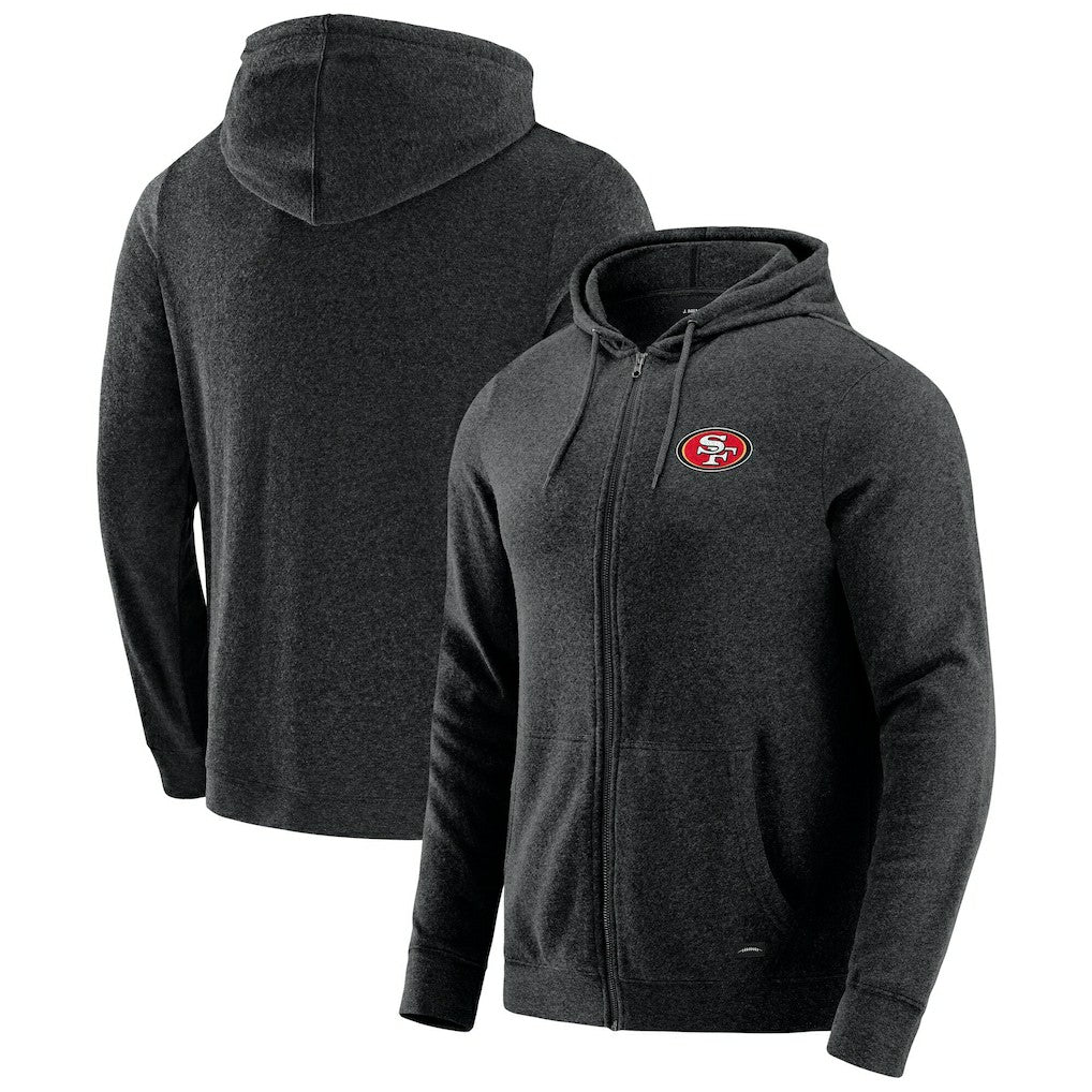 San Francisco 49ers  J. Palmer Players Lounge Tri-Blend Full-Zip Hoodie