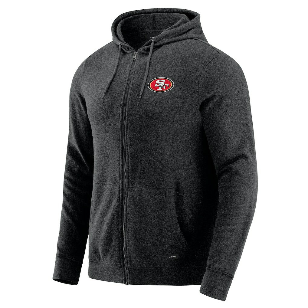 San Francisco 49ers  J. Palmer Players Lounge Tri-Blend Full-Zip Hoodie