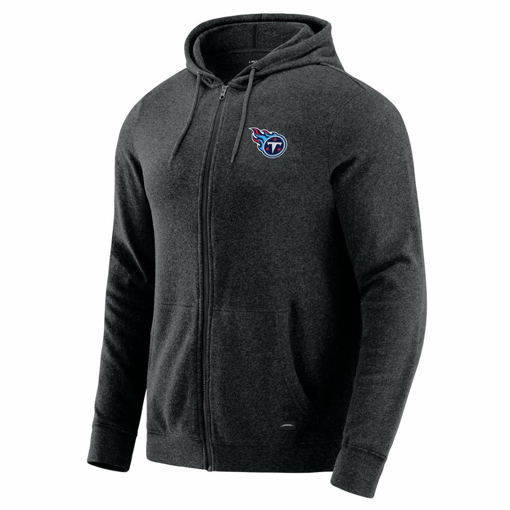 Tennessee Titans  J. Palmer Players Lounge Tri-Blend Full-Zip Hoodie