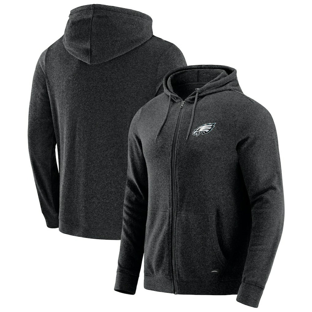 Philadelphia Eagles  J. Palmer Players Lounge Tri-Blend Full-Zip Hoodie