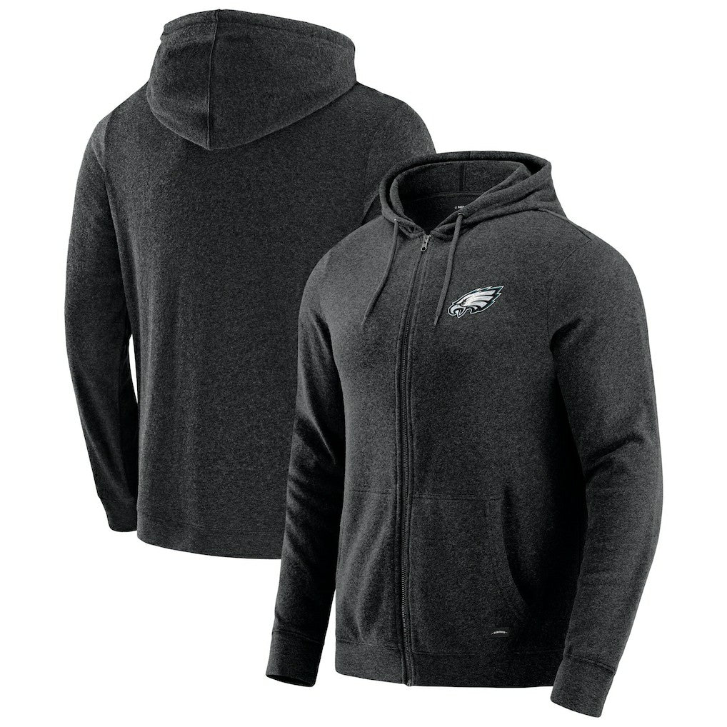 Philadelphia Eagles  J. Palmer Players Lounge Tri-Blend Full-Zip Hoodie