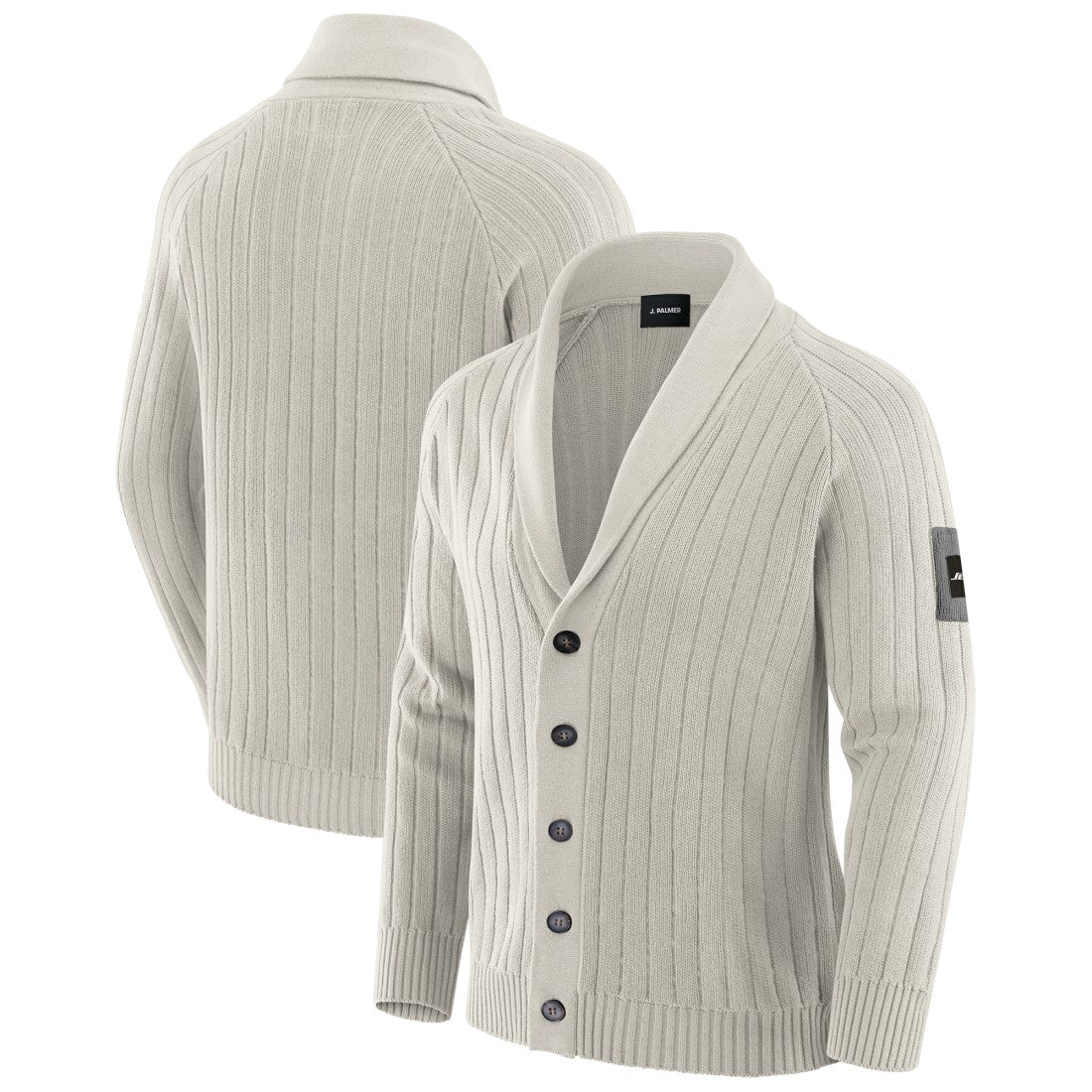 New York Jets  J. Palmer The Playmaker Cardigan Raglan Sweater