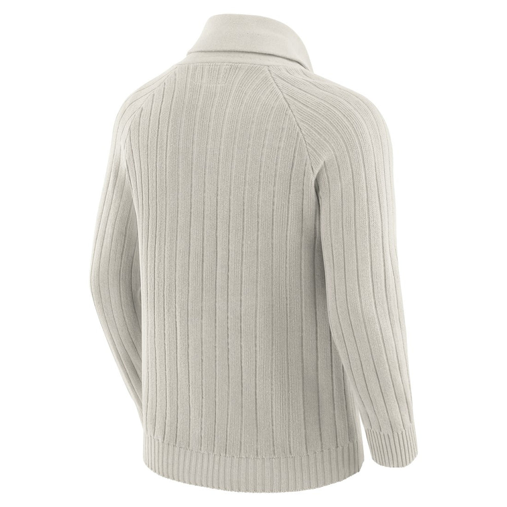 New York Jets  J. Palmer The Playmaker Cardigan Raglan Sweater