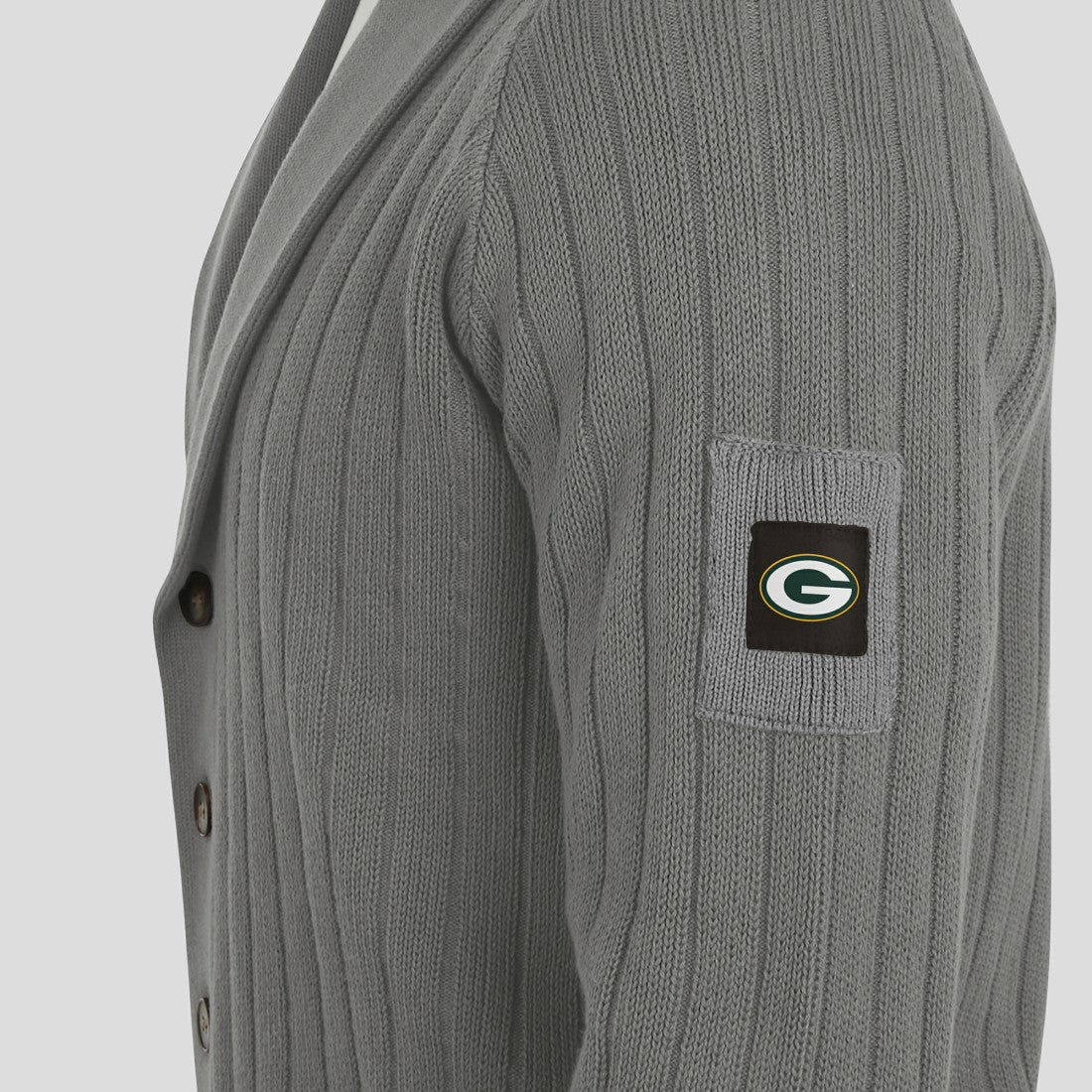 Green Bay Packers  J. Palmer The Playmaker Cardigan Raglan Sweater